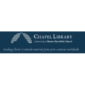 Chapel Library blue logo banner